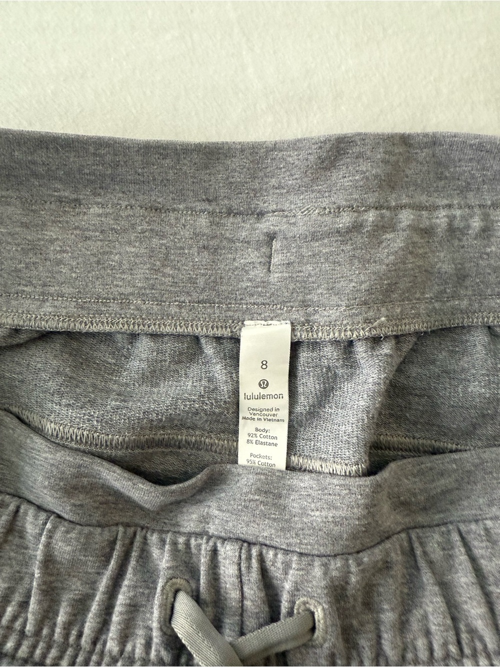 Lululemon Gray Drawstring Shorts - Picture 3 of 3